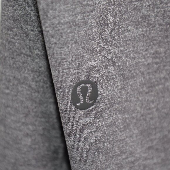 Lululemon On The Fly Pant 27" Heathered Black Sz 2 - Picture 6 of 8